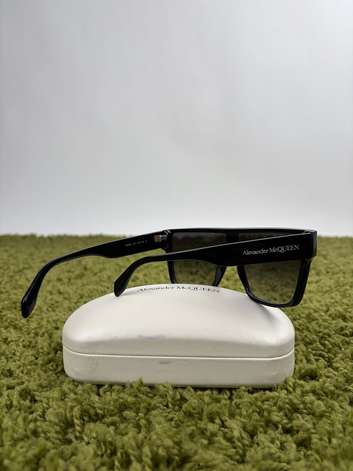 Occhiali da sole Alexander McQueen Neri