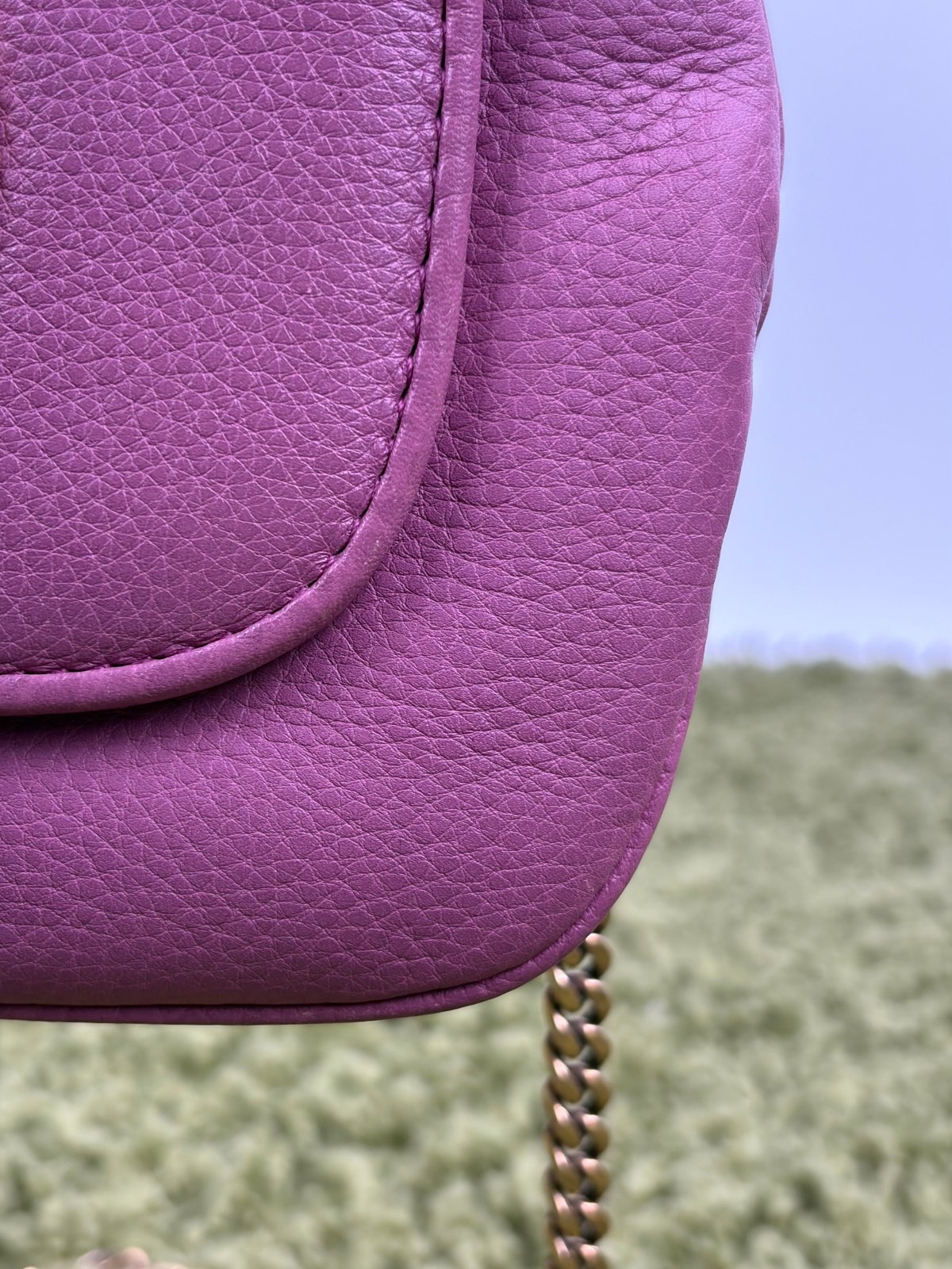 Borsa Gucci 1973 in pelle Rosa - Second Hand Di Fiore