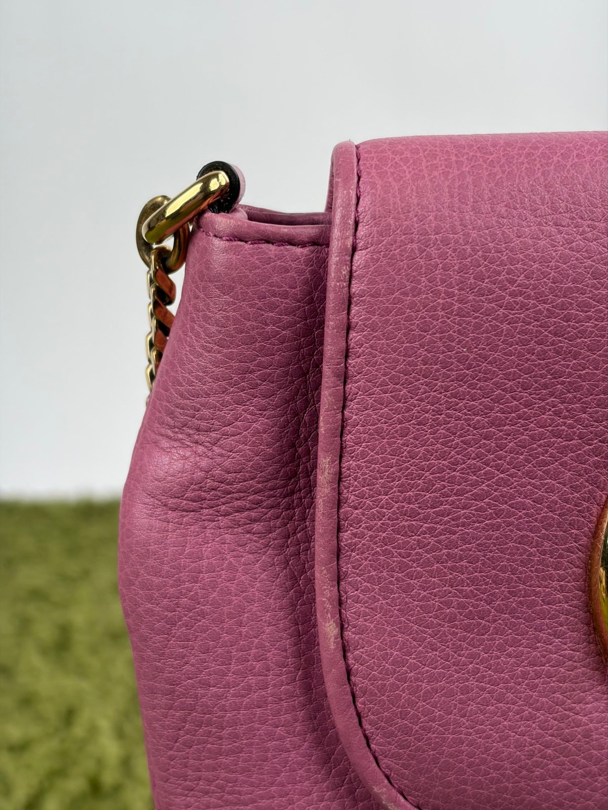 Borsa Gucci 1973 in pelle Rosa - Second Hand Di Fiore