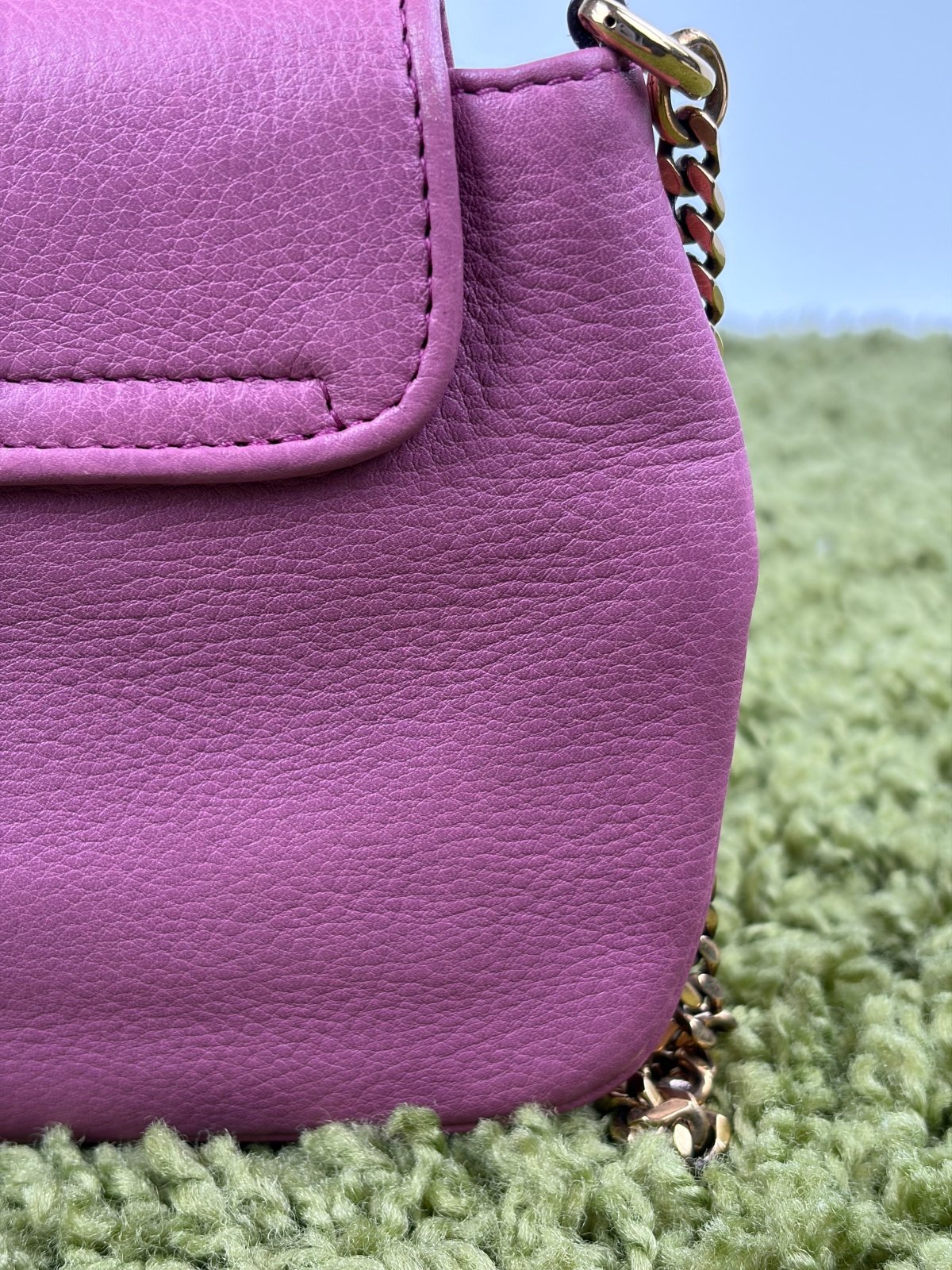 Borsa Gucci 1973 in pelle Rosa - Second Hand Di Fiore