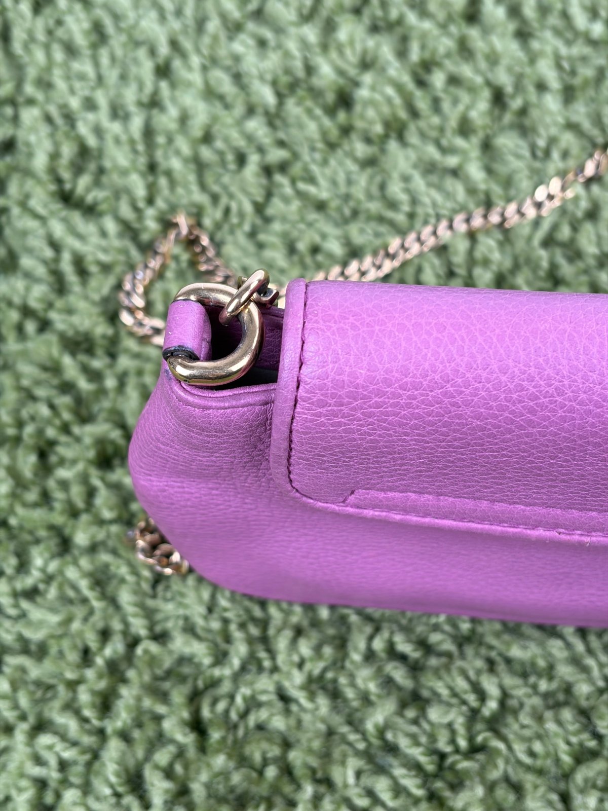 Borsa Gucci 1973 in pelle Rosa - Second Hand Di Fiore