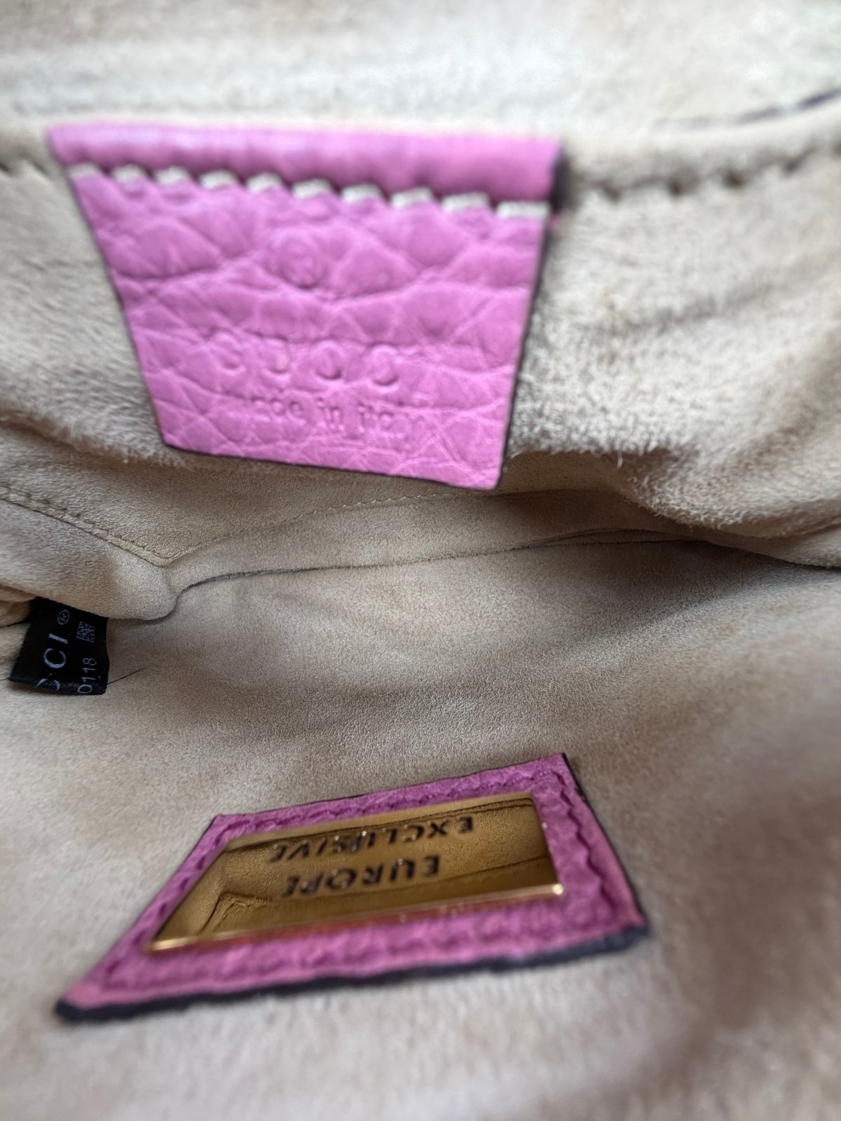 Borsa Gucci 1973 in pelle Rosa - Second Hand Di Fiore