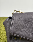 Borsa Louis Vuitton Saint German BB Studded Monogram Empreinte Grigia - Second Hand Di Fiore