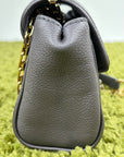 Borsa Louis Vuitton Saint German BB Studded Monogram Empreinte Grigia - Second Hand Di Fiore