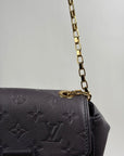 Borsa Louis Vuitton Saint German BB Studded Monogram Empreinte Grigia - Second Hand Di Fiore
