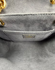 Borsa Louis Vuitton Saint German BB Studded Monogram Empreinte Grigia - Second Hand Di Fiore