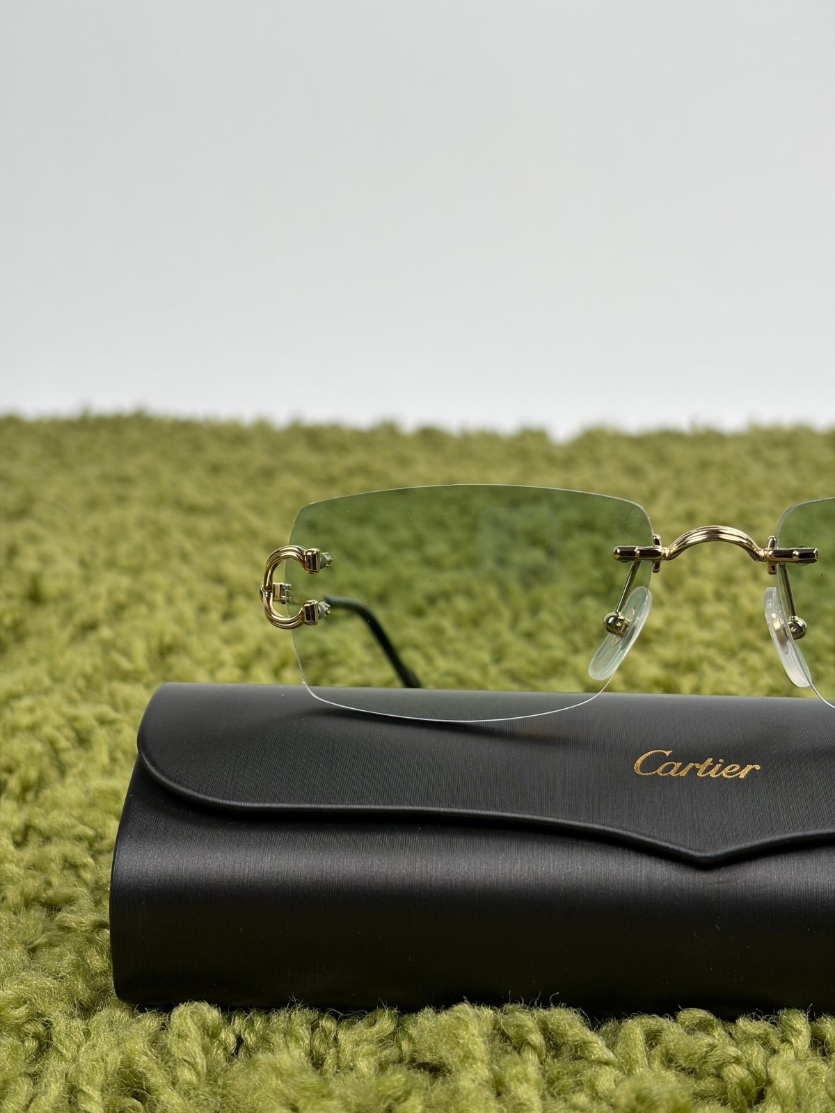Occhiali Cartier Rimless Signature Oro - Second Hand Di Fiore
