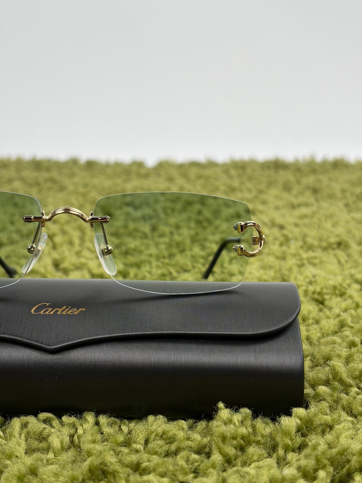 Occhiali Cartier Rimless Signature Oro - Second Hand Di Fiore