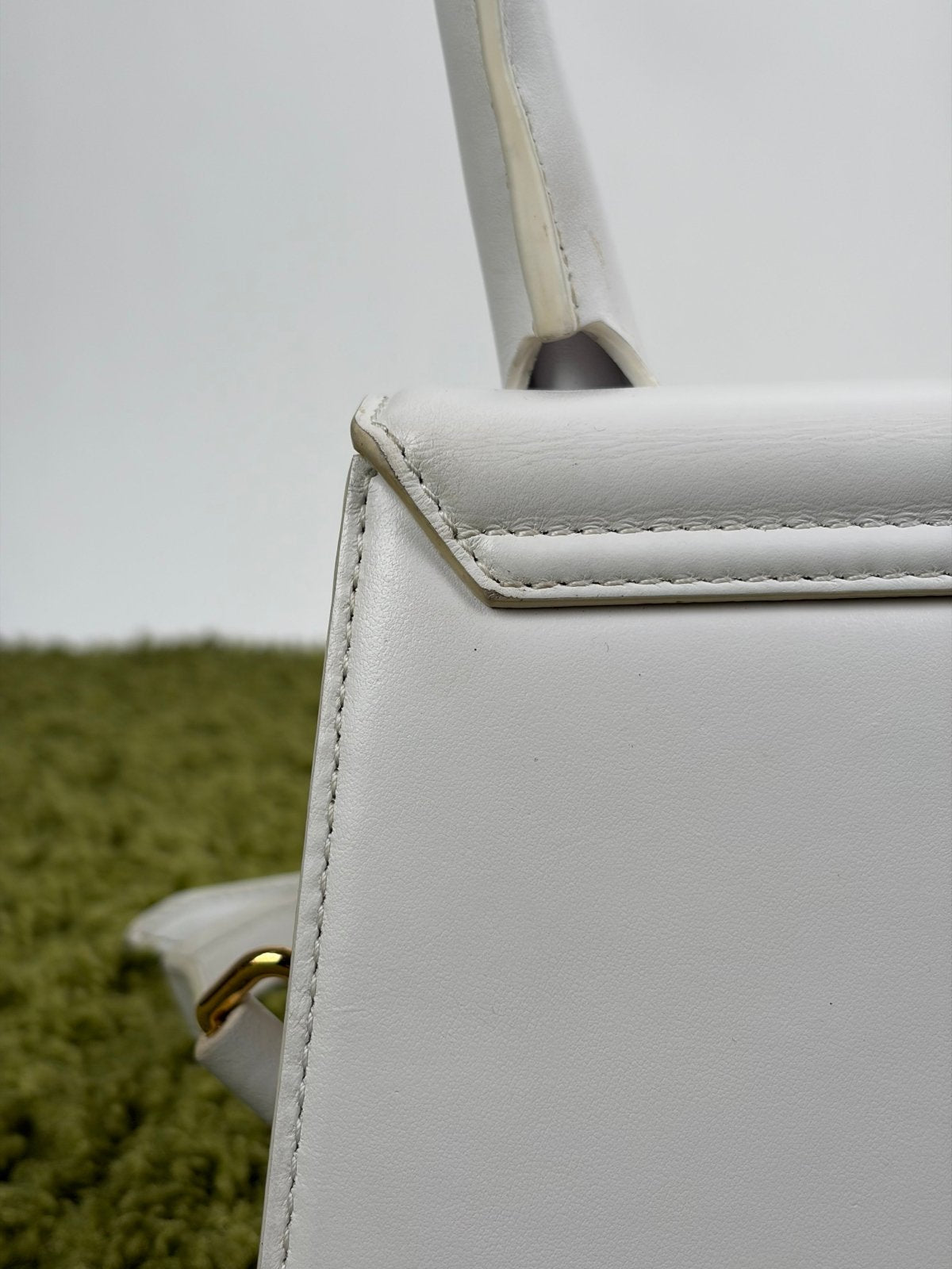 Borsa Jacquemus La Chiquito Media Bianca - Second Hand Di Fiore