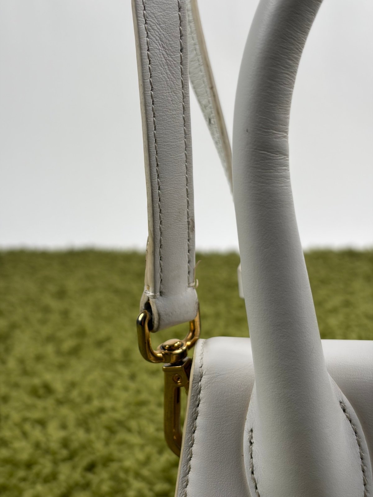 Borsa Jacquemus La Chiquito Media Bianca - Second Hand Di Fiore