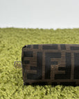 Pochette Fendi Con Motivo FF Zucca Marrone - Second Hand Di Fiore