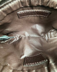 Pochette Fendi Con Motivo FF Zucca Marrone - Second Hand Di Fiore