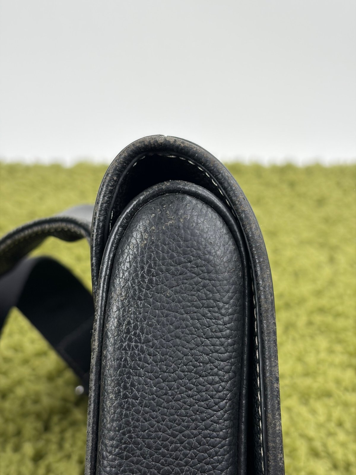 Borsa Christian Dior X Alex Foxton Saddle Nera - Second Hand Di Fiore