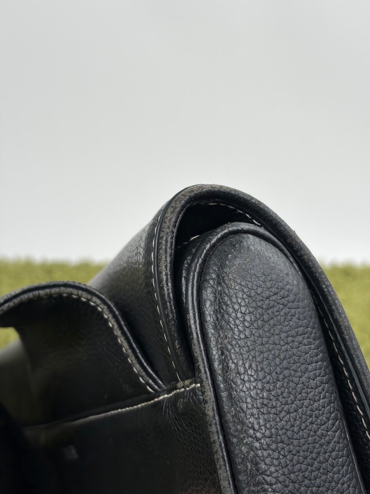 Borsa Christian Dior X Alex Foxton Saddle Nera - Second Hand Di Fiore