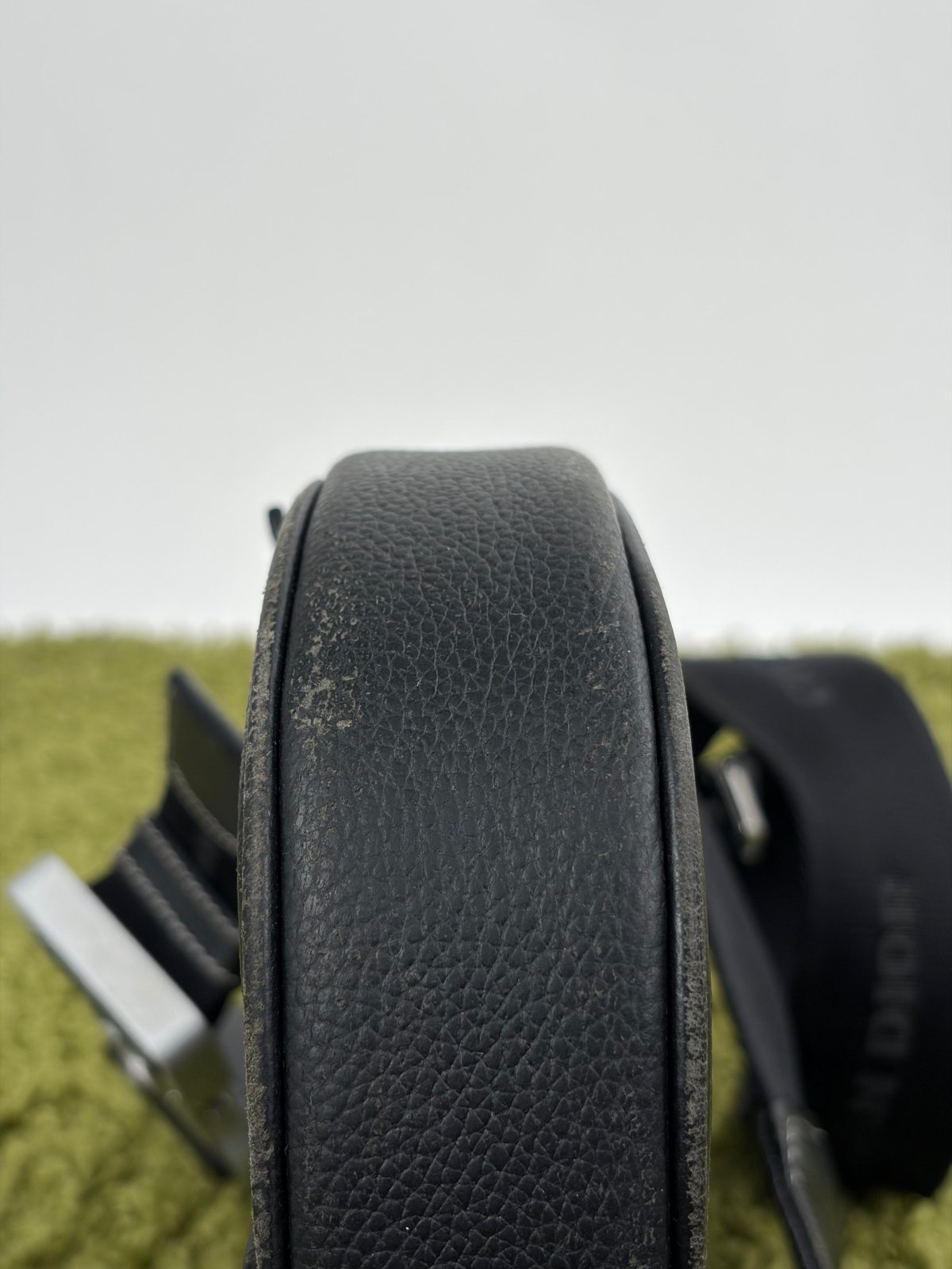 Borsa Christian Dior X Alex Foxton Saddle Nera - Second Hand Di Fiore