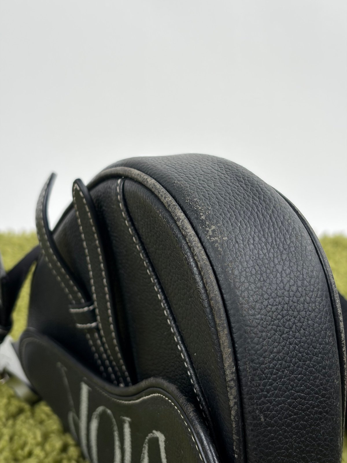 Borsa Christian Dior X Alex Foxton Saddle Nera - Second Hand Di Fiore