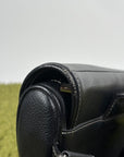 Borsa Christian Dior X Alex Foxton Saddle Nera - Second Hand Di Fiore