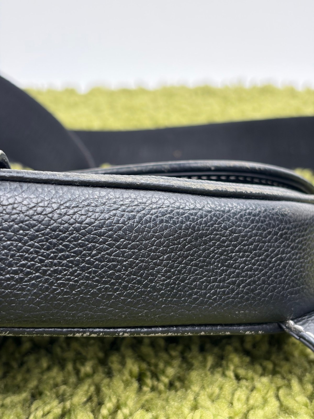 Borsa Christian Dior X Alex Foxton Saddle Nera - Second Hand Di Fiore