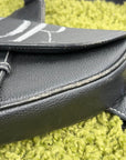 Borsa Christian Dior X Alex Foxton Saddle Nera - Second Hand Di Fiore