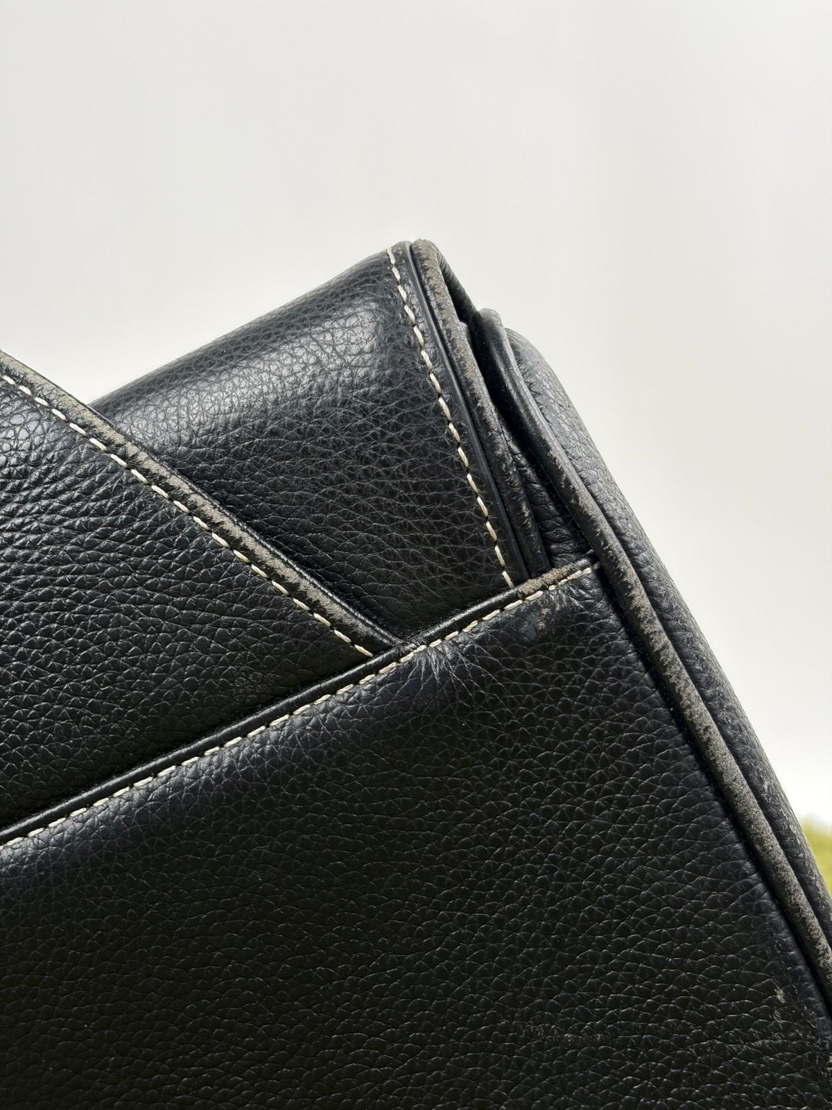 Borsa Christian Dior X Alex Foxton Saddle Nera - Second Hand Di Fiore