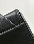 Borsa Christian Dior X Alex Foxton Saddle Nera - Second Hand Di Fiore