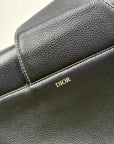 Borsa Christian Dior X Alex Foxton Saddle Nera - Second Hand Di Fiore