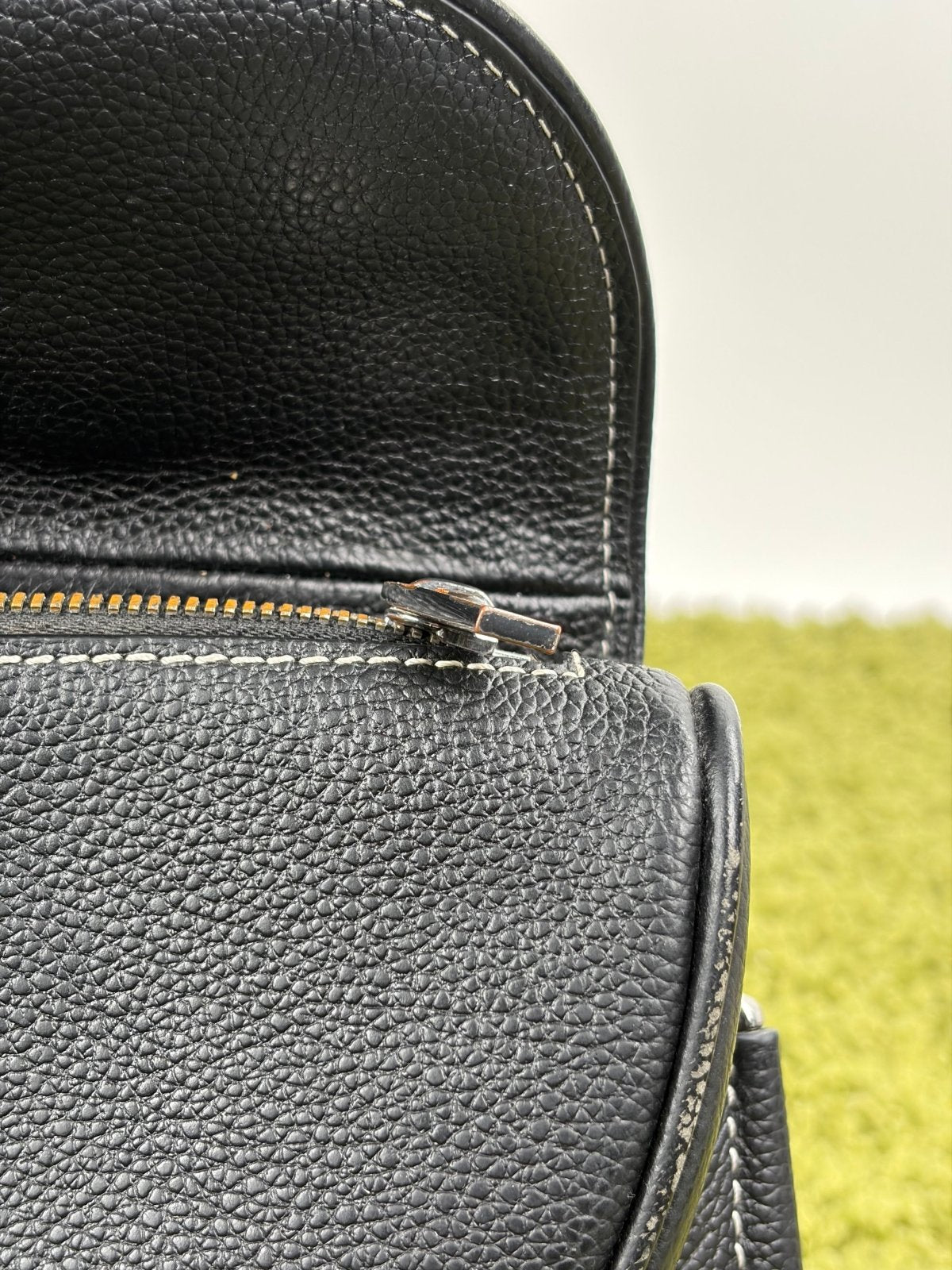 Borsa Christian Dior X Alex Foxton Saddle Nera - Second Hand Di Fiore