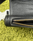 Borsa Christian Dior X Alex Foxton Saddle Nera - Second Hand Di Fiore