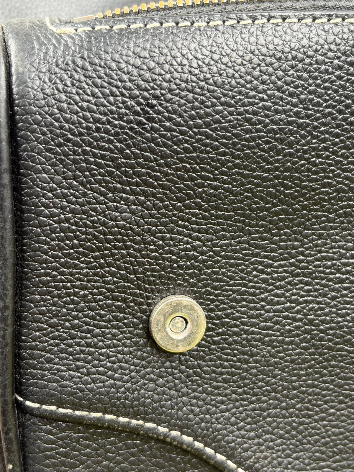 Borsa Christian Dior X Alex Foxton Saddle Nera - Second Hand Di Fiore
