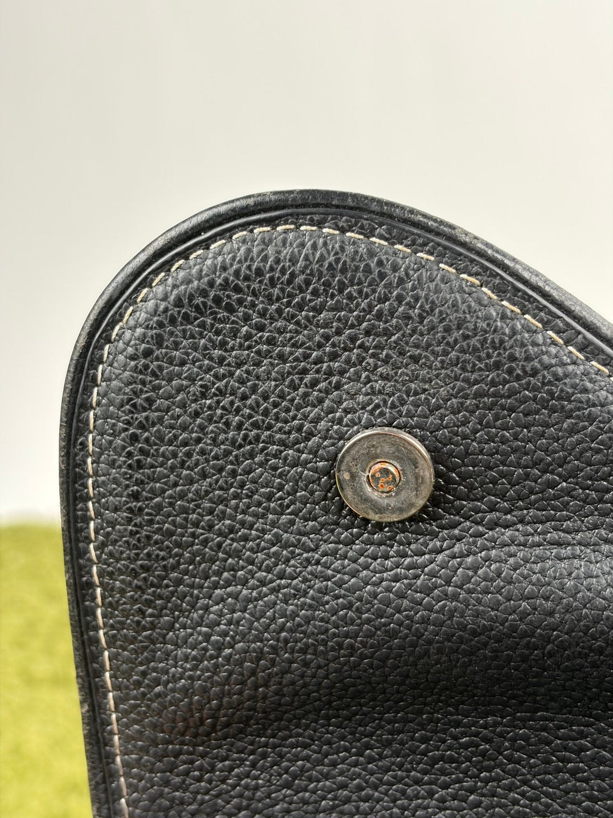 Borsa Christian Dior X Alex Foxton Saddle Nera - Second Hand Di Fiore