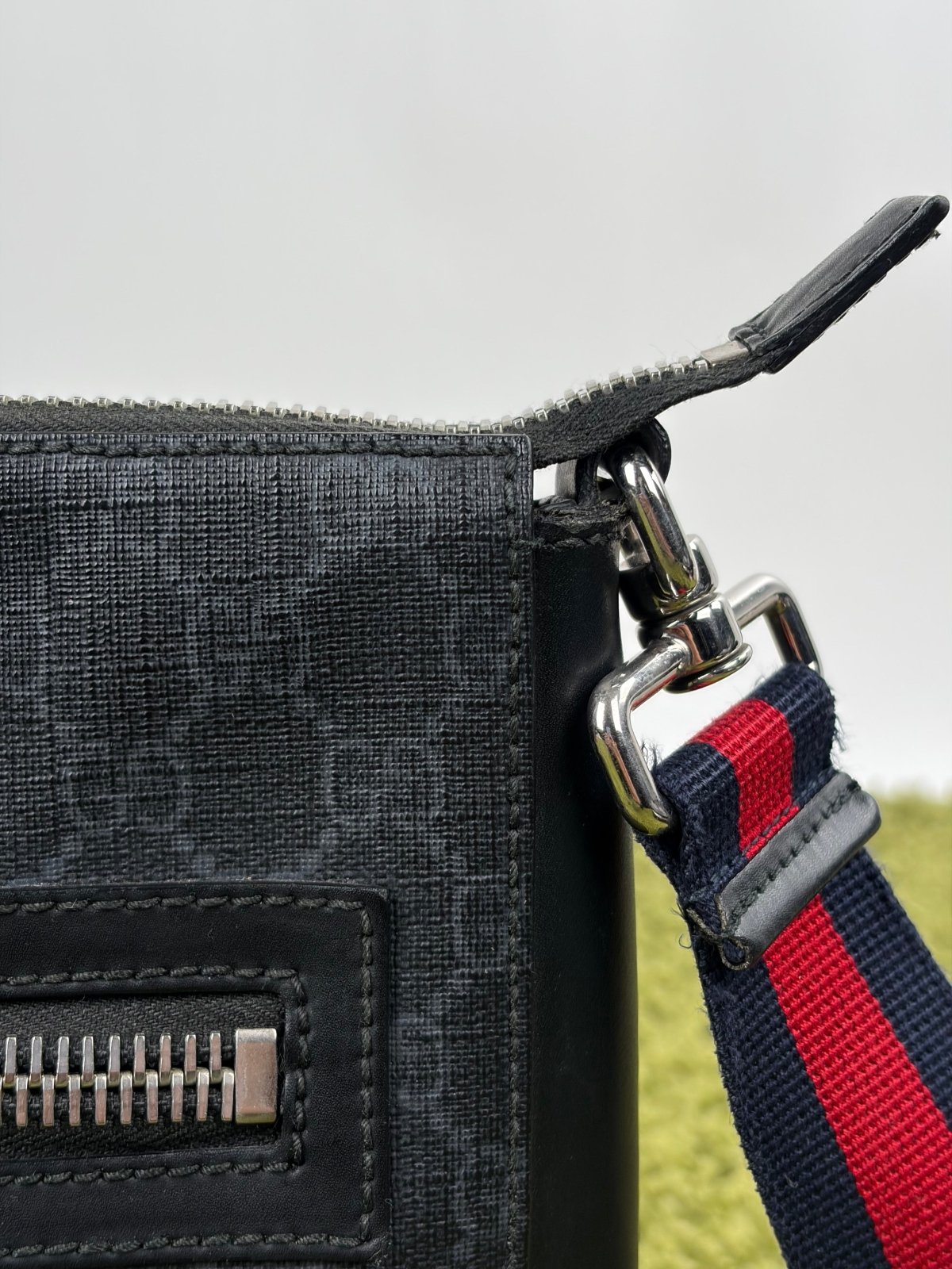Borsa Gucci GG Ophidia Messenger Blu - Second Hand Di Fiore