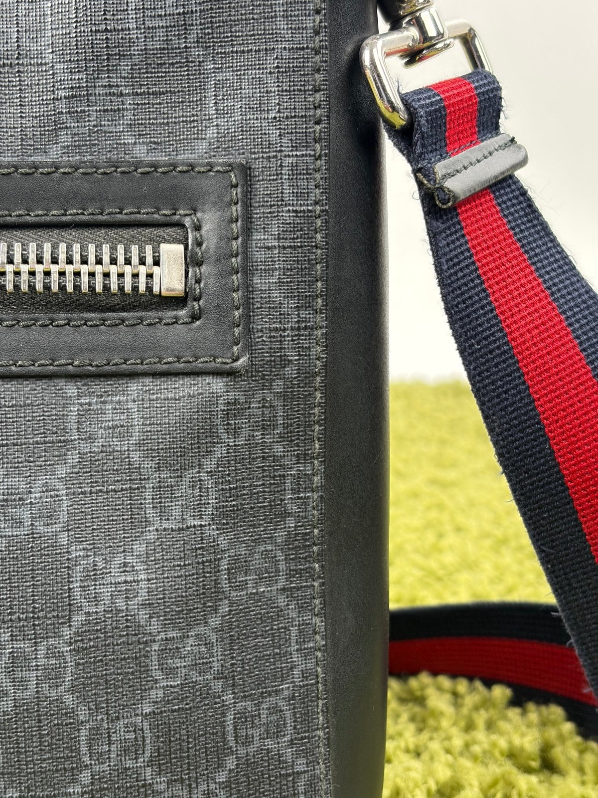 Borsa Gucci GG Ophidia Messenger Blu - Second Hand Di Fiore
