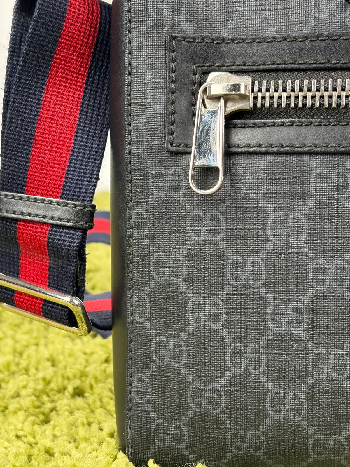 Borsa Gucci GG Ophidia Messenger Blu - Second Hand Di Fiore