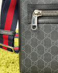 Borsa Gucci GG Ophidia Messenger Blu - Second Hand Di Fiore