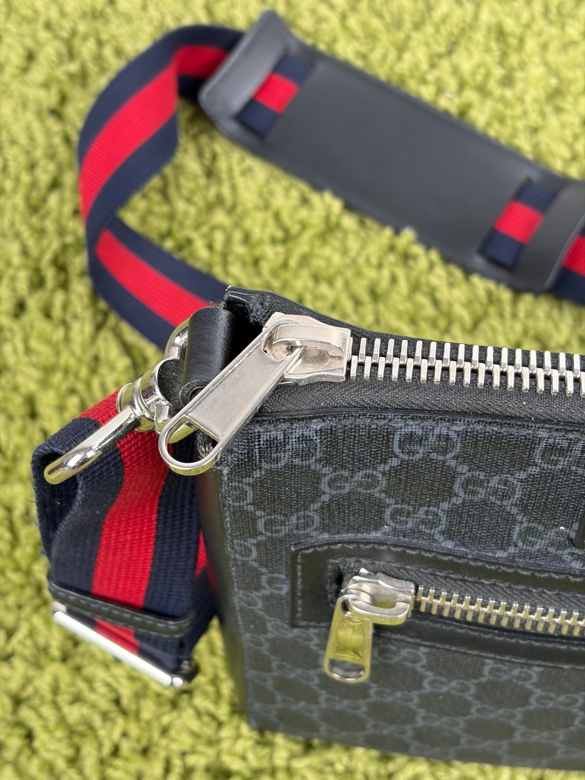 Borsa Gucci GG Ophidia Messenger Blu - Second Hand Di Fiore