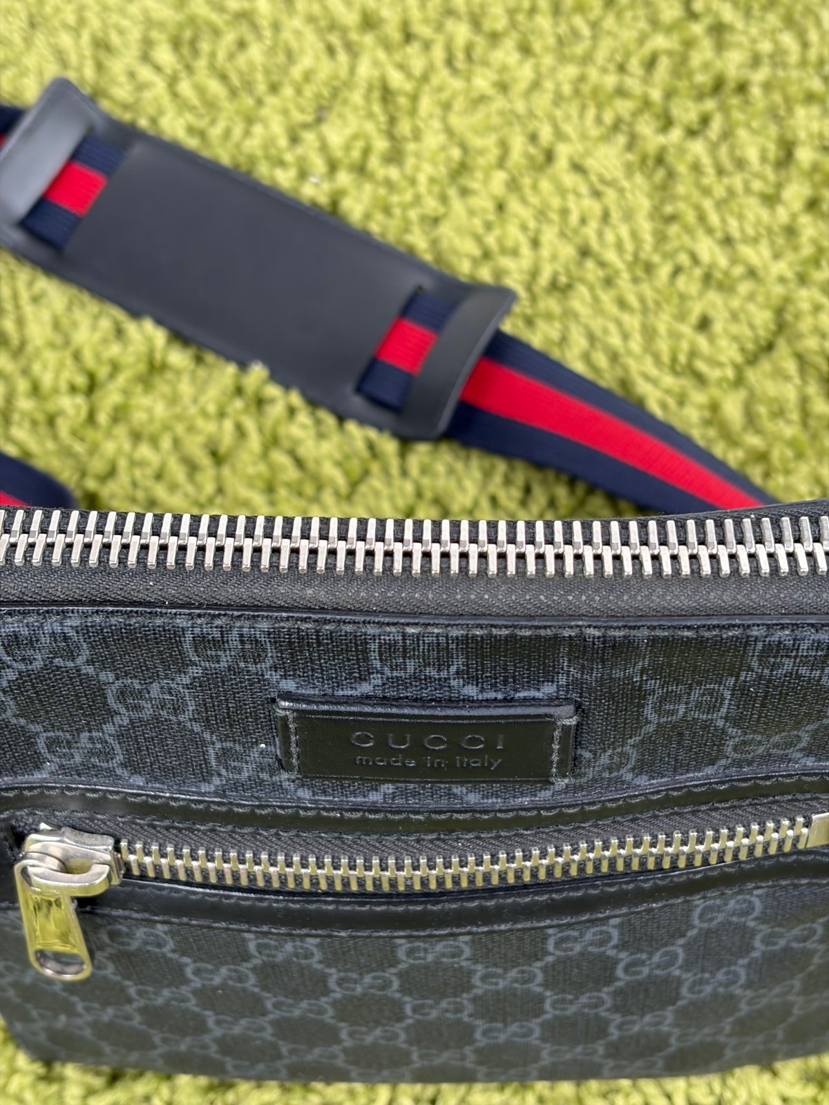 Borsa Gucci GG Ophidia Messenger Blu - Second Hand Di Fiore