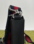 Borsa Gucci GG Ophidia Messenger Blu - Second Hand Di Fiore