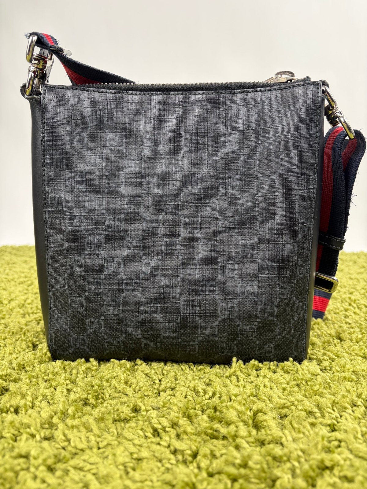 Borsa Gucci GG Ophidia Messenger Blu - Second Hand Di Fiore