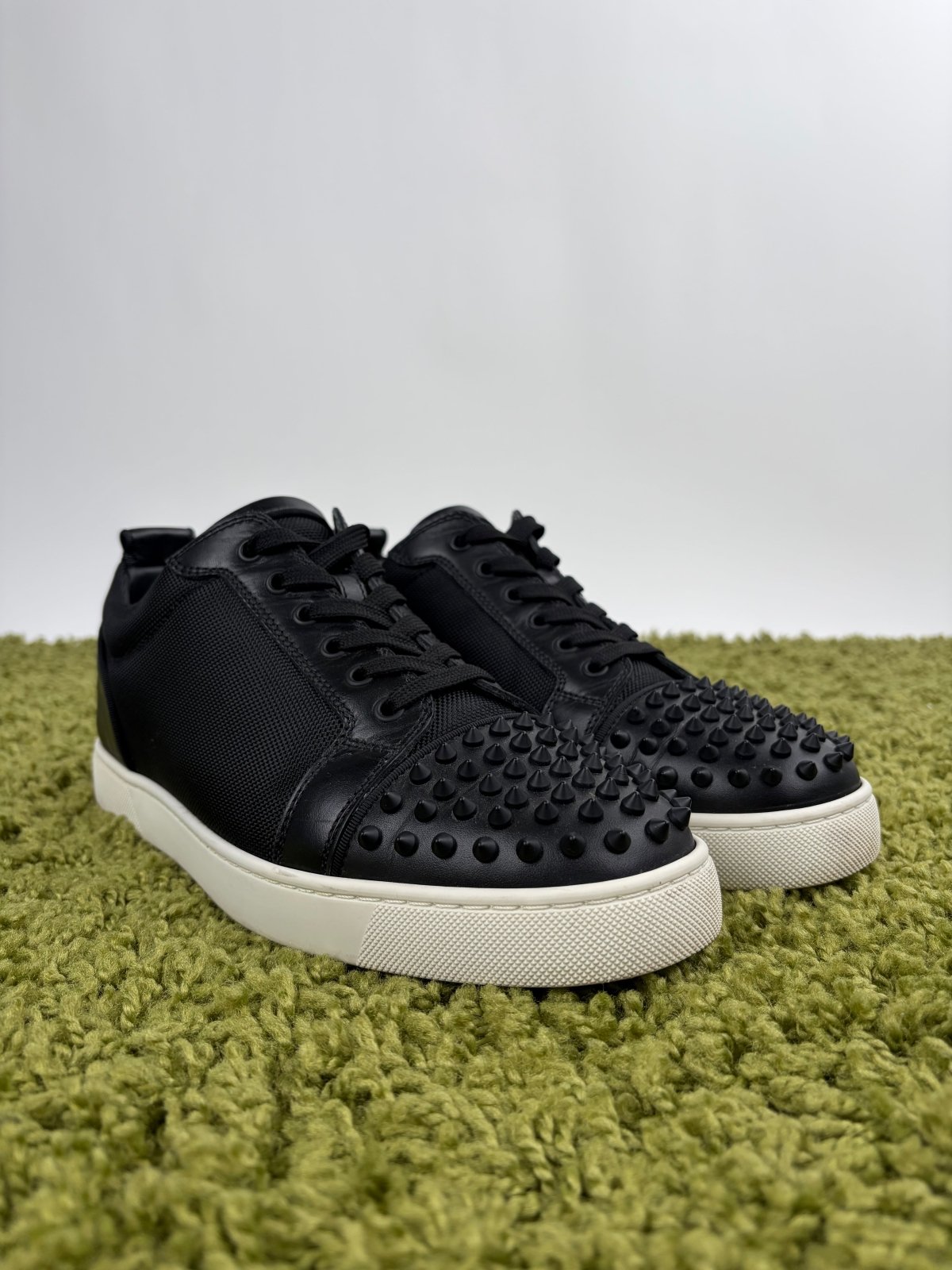 Christian Louboutin Spikes Low Nera 42.5 - Second Hand Di Fiore
