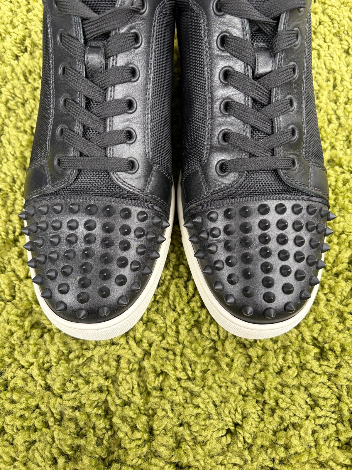Christian Louboutin Spikes Low Nera 42.5 - Second Hand Di Fiore