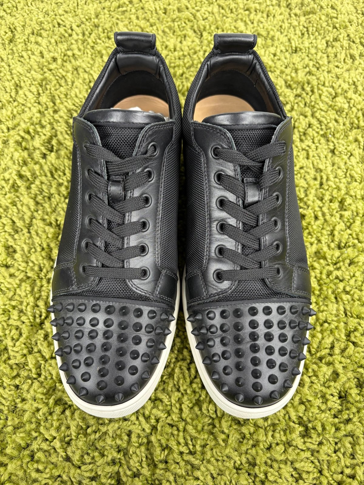 Christian Louboutin Spikes Low Nera 42.5 - Second Hand Di Fiore