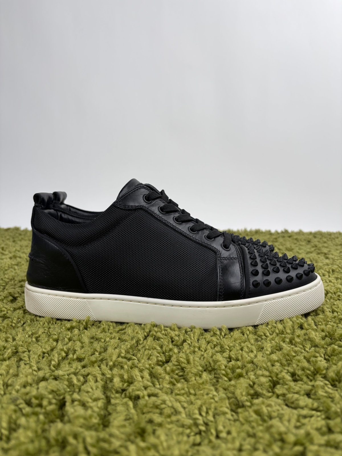 Christian Louboutin Spikes Low Nera 42.5 - Second Hand Di Fiore