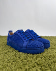 Christian Louboutin Spikes Low Blu 42 - Second Hand Di Fiore