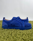 Christian Louboutin Spikes Low Blu 42 - Second Hand Di Fiore