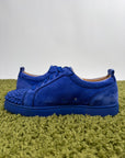 Christian Louboutin Spikes Low Blu 42 - Second Hand Di Fiore