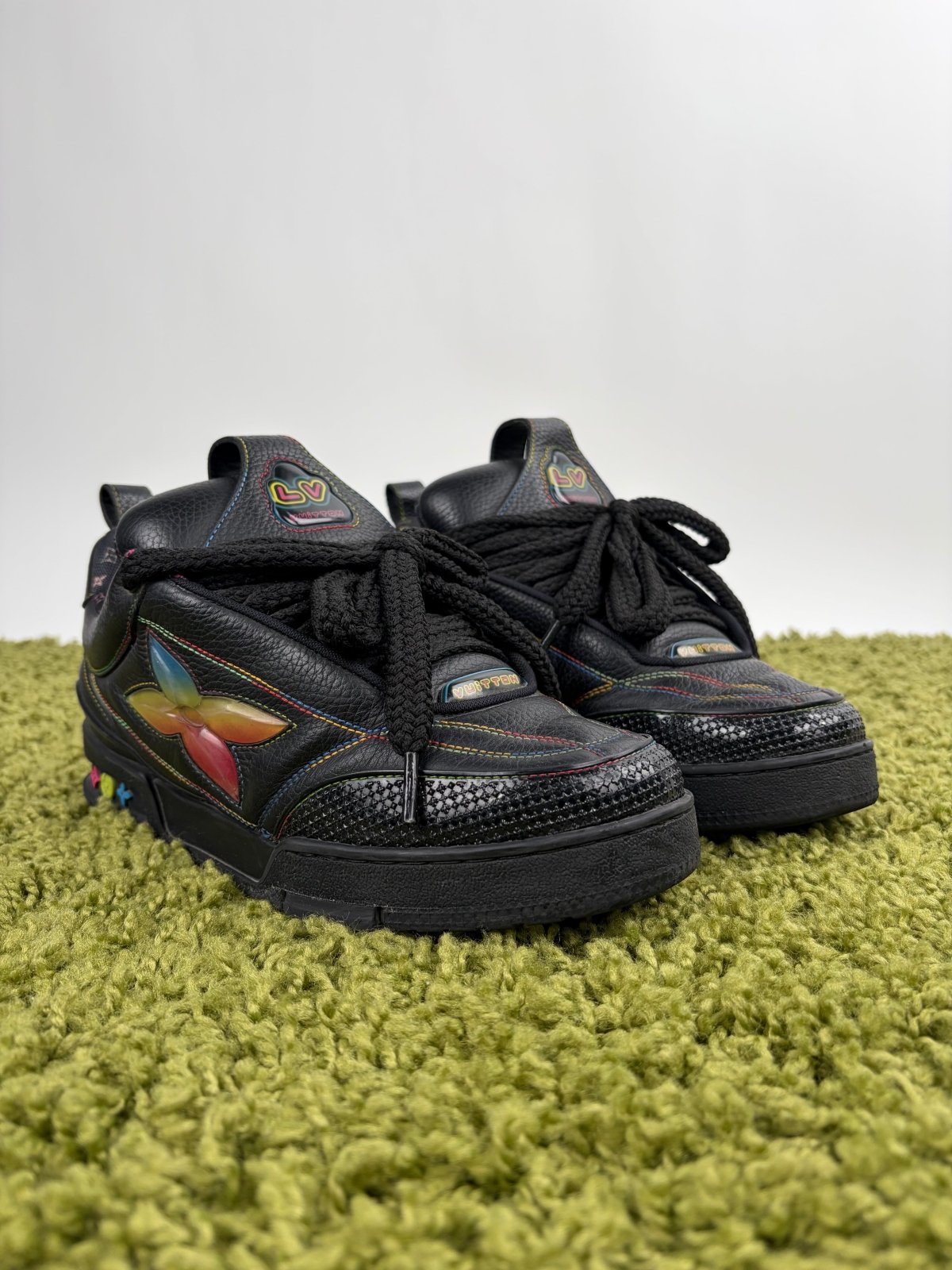 Louis Vuitton Skate Nera Multicolor 6 - Second Hand Di Fiore