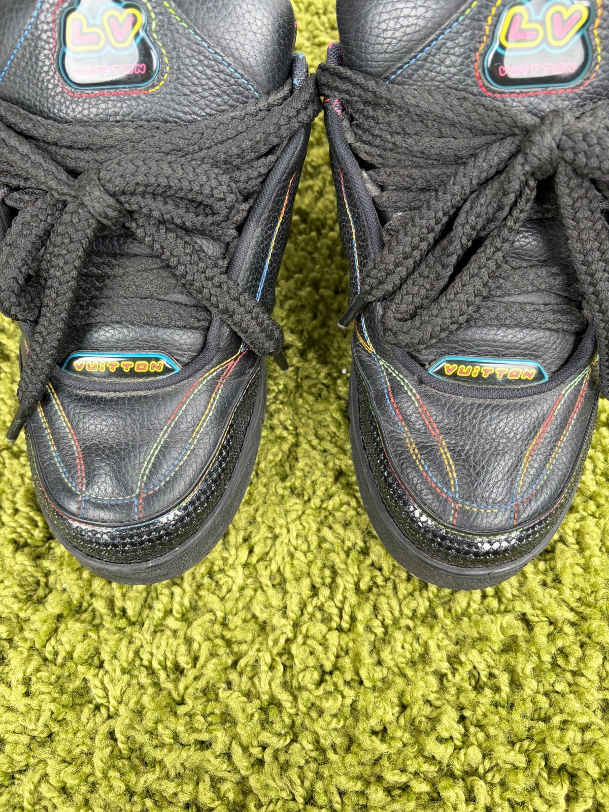 Louis Vuitton Skate Nera Multicolor 6 - Second Hand Di Fiore