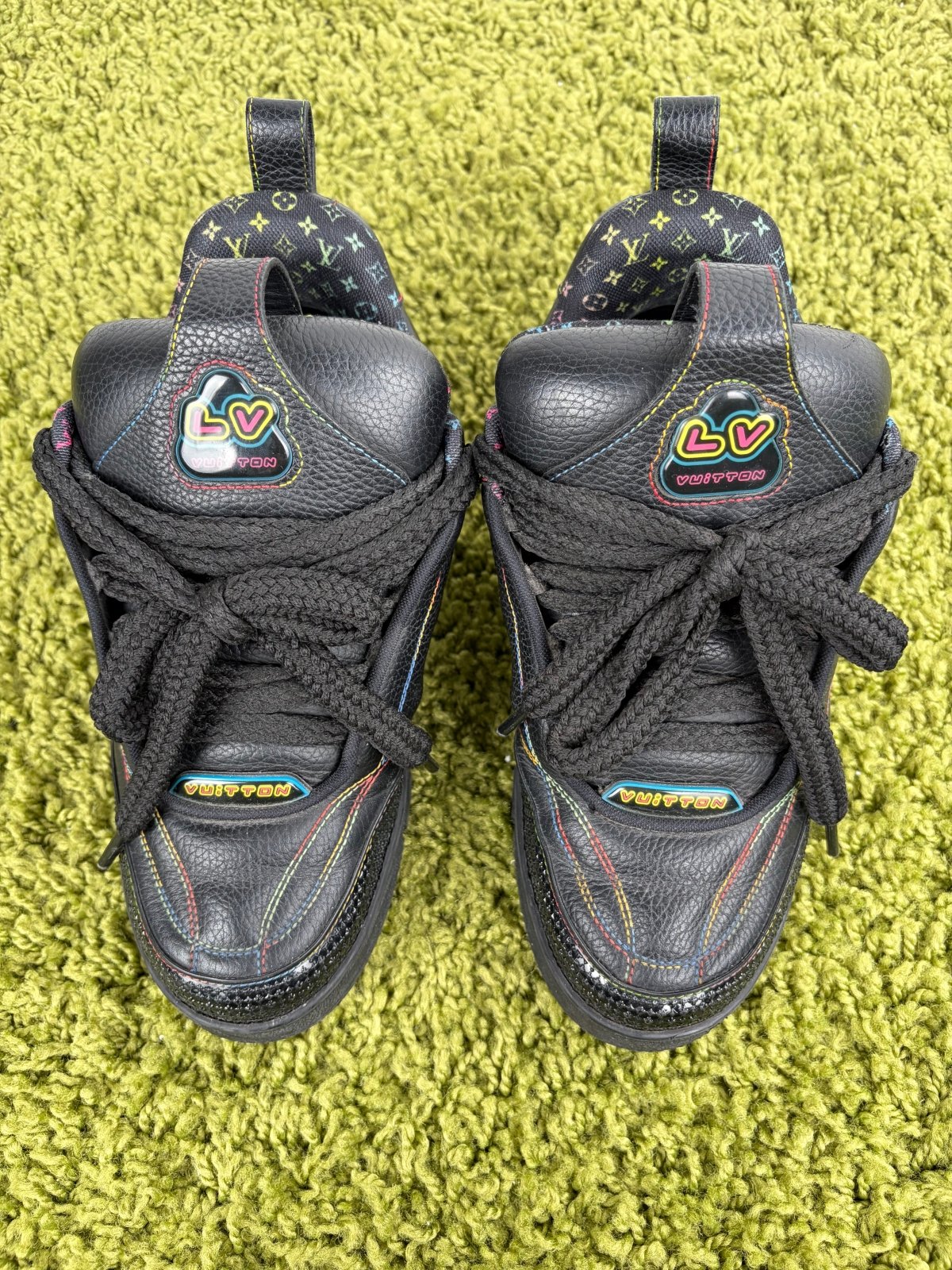 Louis Vuitton Skate Nera Multicolor 6 - Second Hand Di Fiore