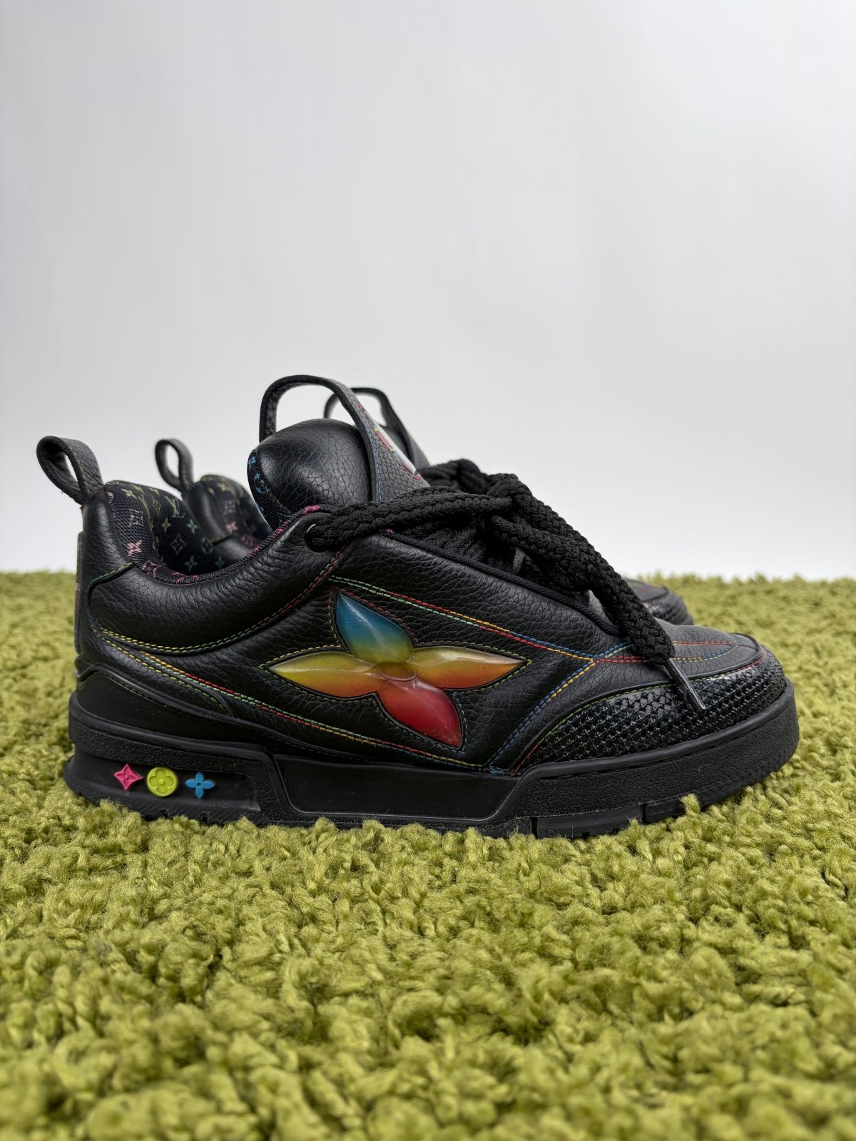 Louis Vuitton Skate Nera Multicolor 6 - Second Hand Di Fiore