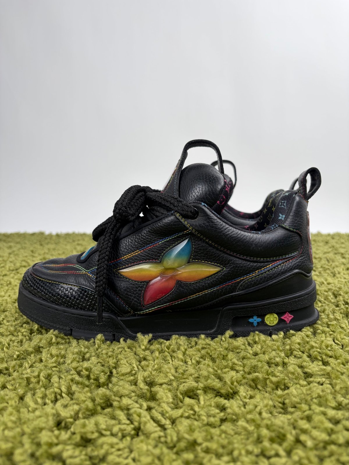 Louis Vuitton Skate Nera Multicolor 6 - Second Hand Di Fiore